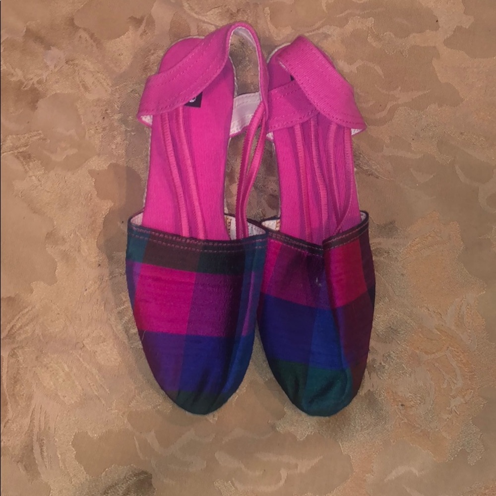 Multicolored Sesto Espadrille Platforms